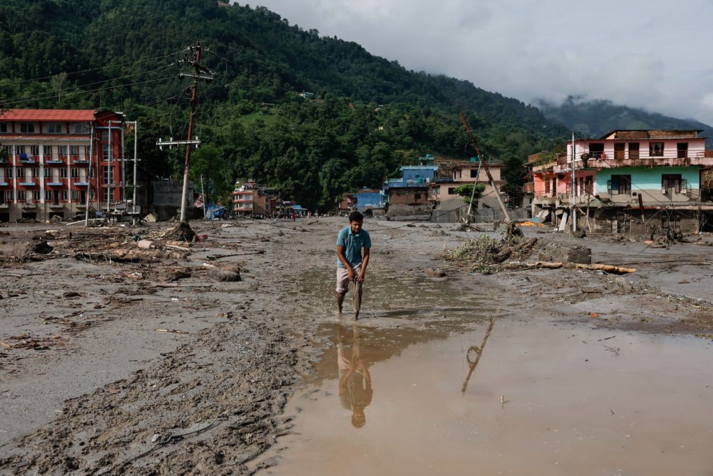 Source-feed image associated with How melting glaciers contributed to the flooding disaster in the Himalayas