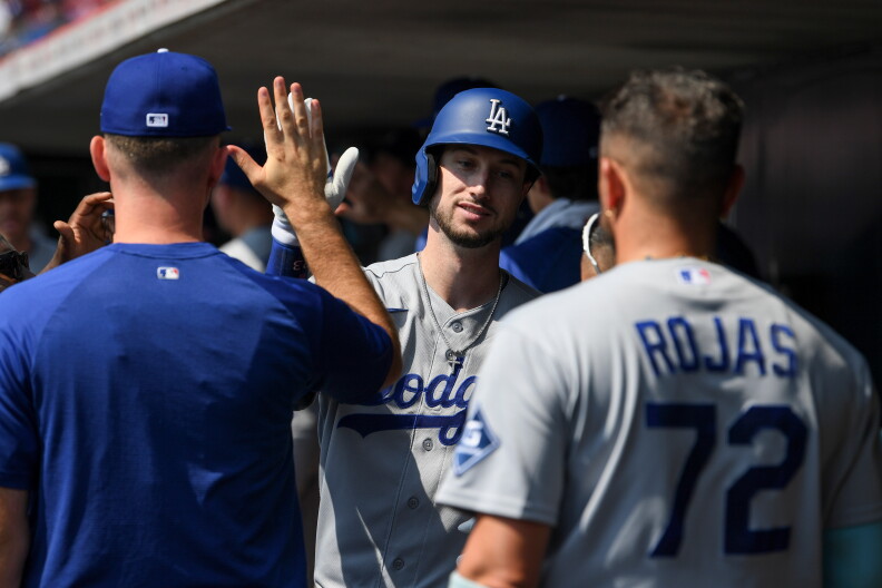 Source-feed image associated with The Dodgers are NL West champions again, and now they're eyeing a three-peat despite injury concerns
