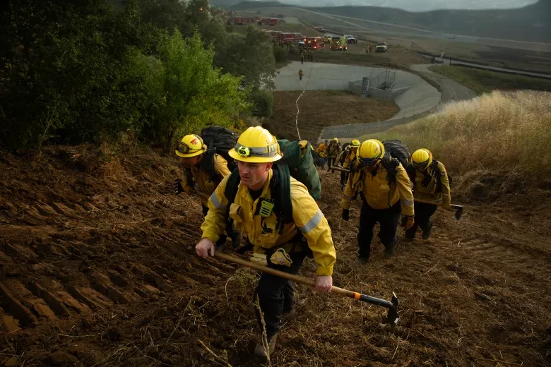 Source-feed image associated with Lawmakers vote to let first responders retire earlier and with more money. Will Newsom sign on?