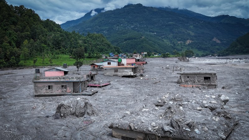 Source-feed image associated with Nepal’s deadly debris flow points to risks in other high mountain regions