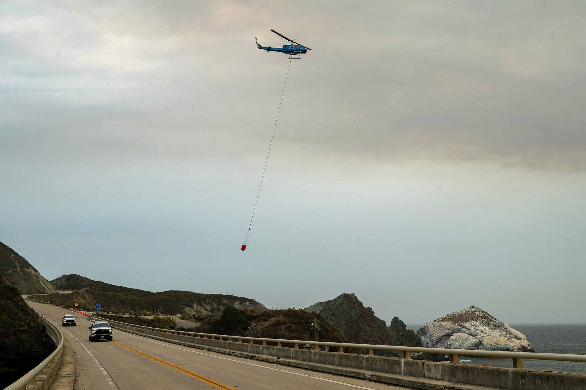 Source-feed image associated with Big Sur Fires Cost Around $80 Million So Far, Could Burn Until October Rains