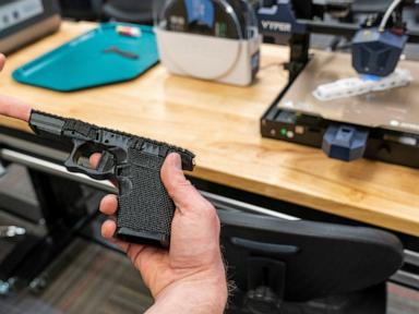 Source-feed image associated with Some people are making guns with 3D printers. A new law seeks to cancel their print jobs