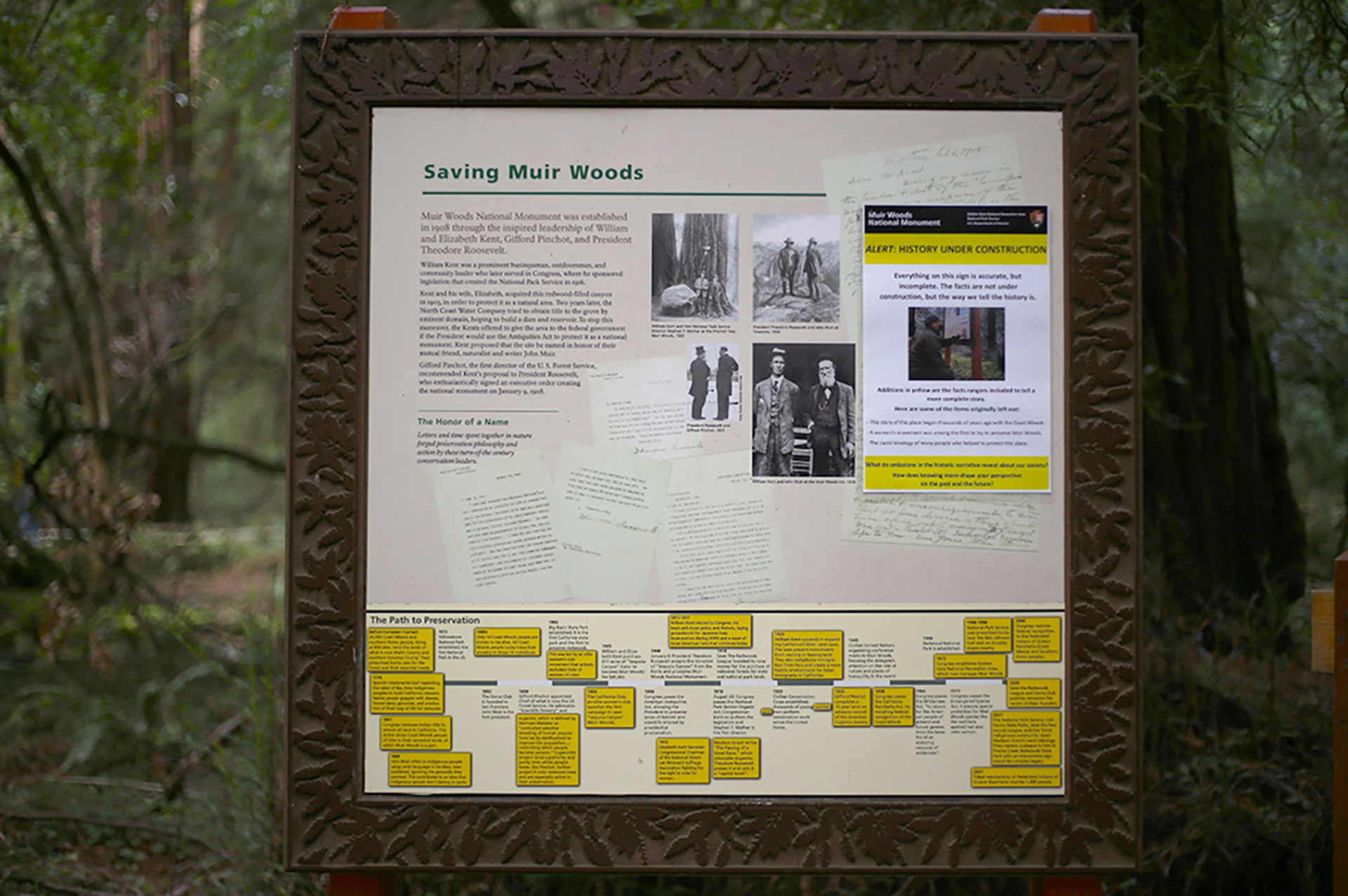 Source-feed image associated with Court Orders National Parks Signage, Including at Muir Woods, to Be Restored