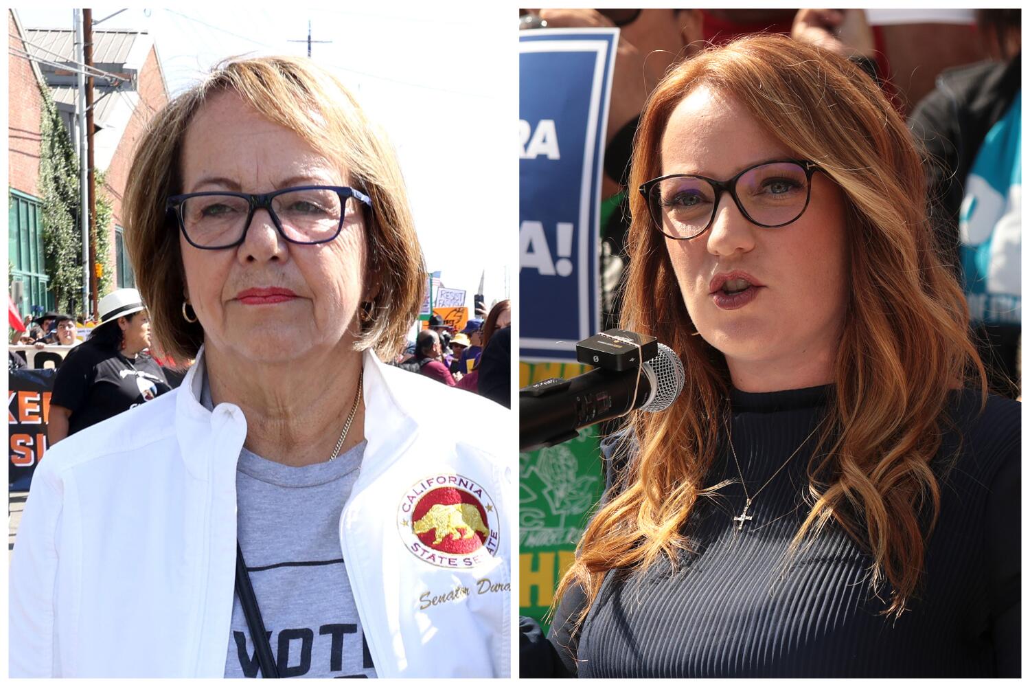Source-feed image associated with Horvath and Durazo declare victory in L.A. County supervisor races