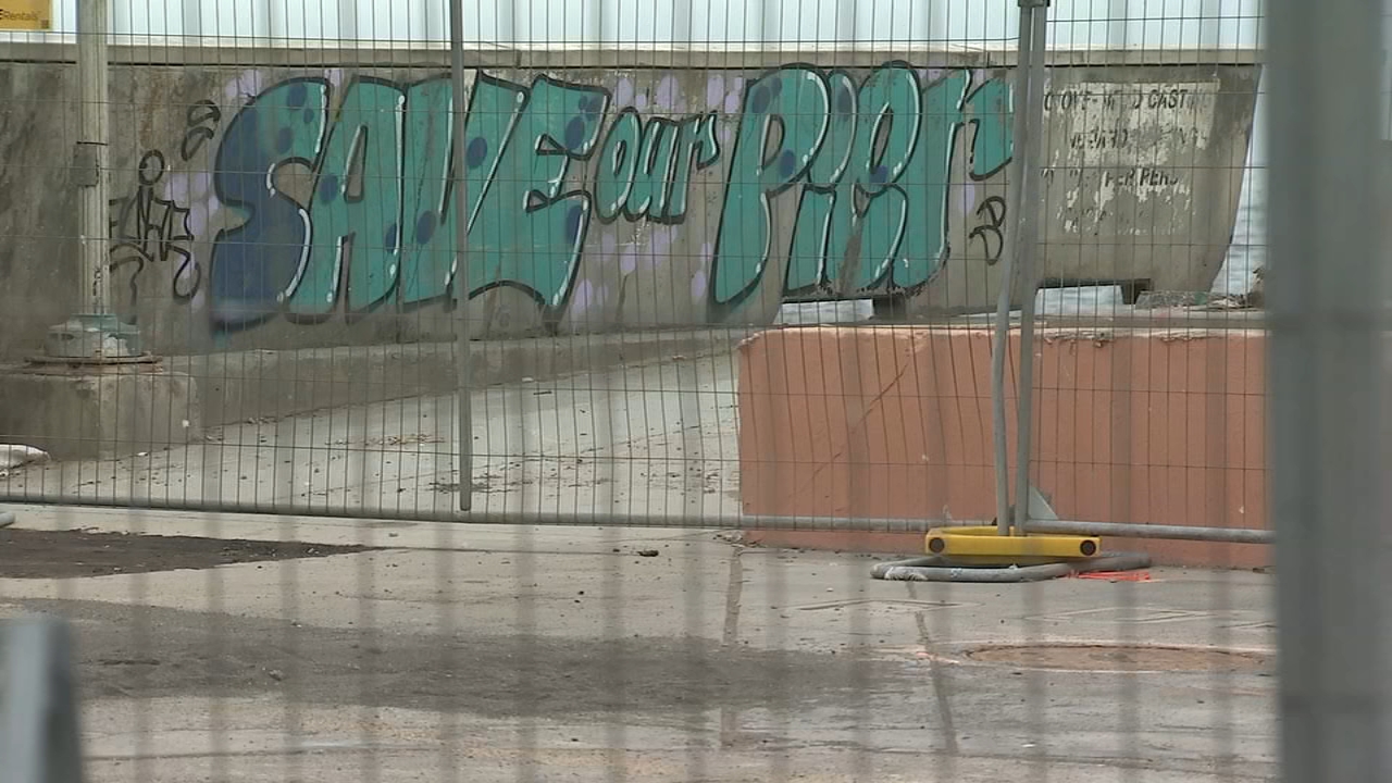 Source-feed image associated with Pacifica Pier closure has locals, visitors alike feeling the loss: 'It is quiet out here now'