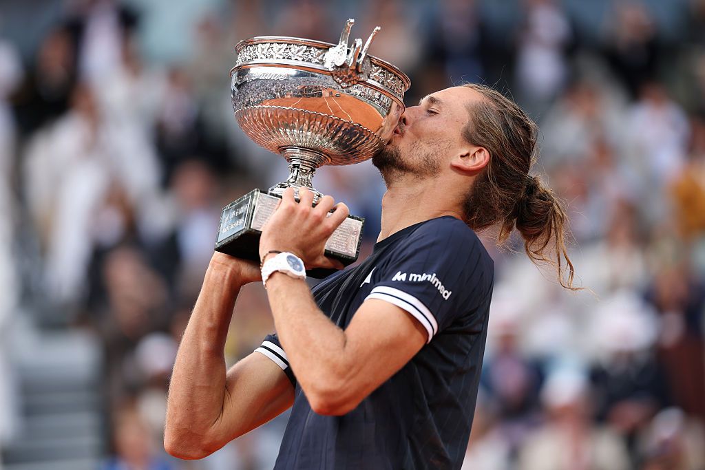 Source-feed image associated with At the End of a Wild French Open, Alexander Zverev Wins His First Grand Slam in a Thriller