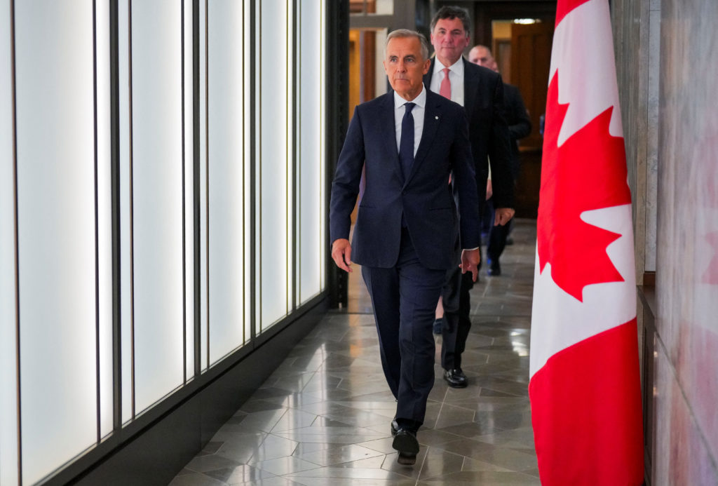 Source-feed image associated with Canada will announce retaliatory tariffs against U.S. on Tuesday, official tells AP