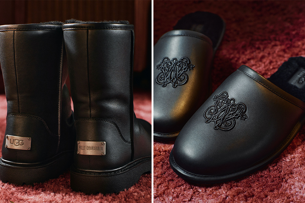 Source-feed image associated with Willy Chavarria Gives Ugg a Biker Makeover in New Collab With Becky G, Eva Longoria and Danny Trejo
