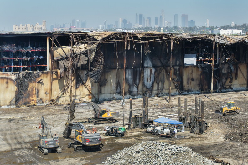 Source-feed image associated with LAUSD flags lead at two Boyle Heights schools, but says campuses are safe after warehouse fire