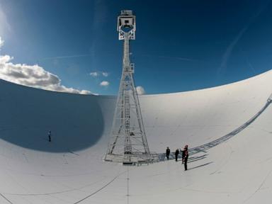Source-feed image associated with Future of the UK's renowned Lovell radio telescope is in question after funding cut
