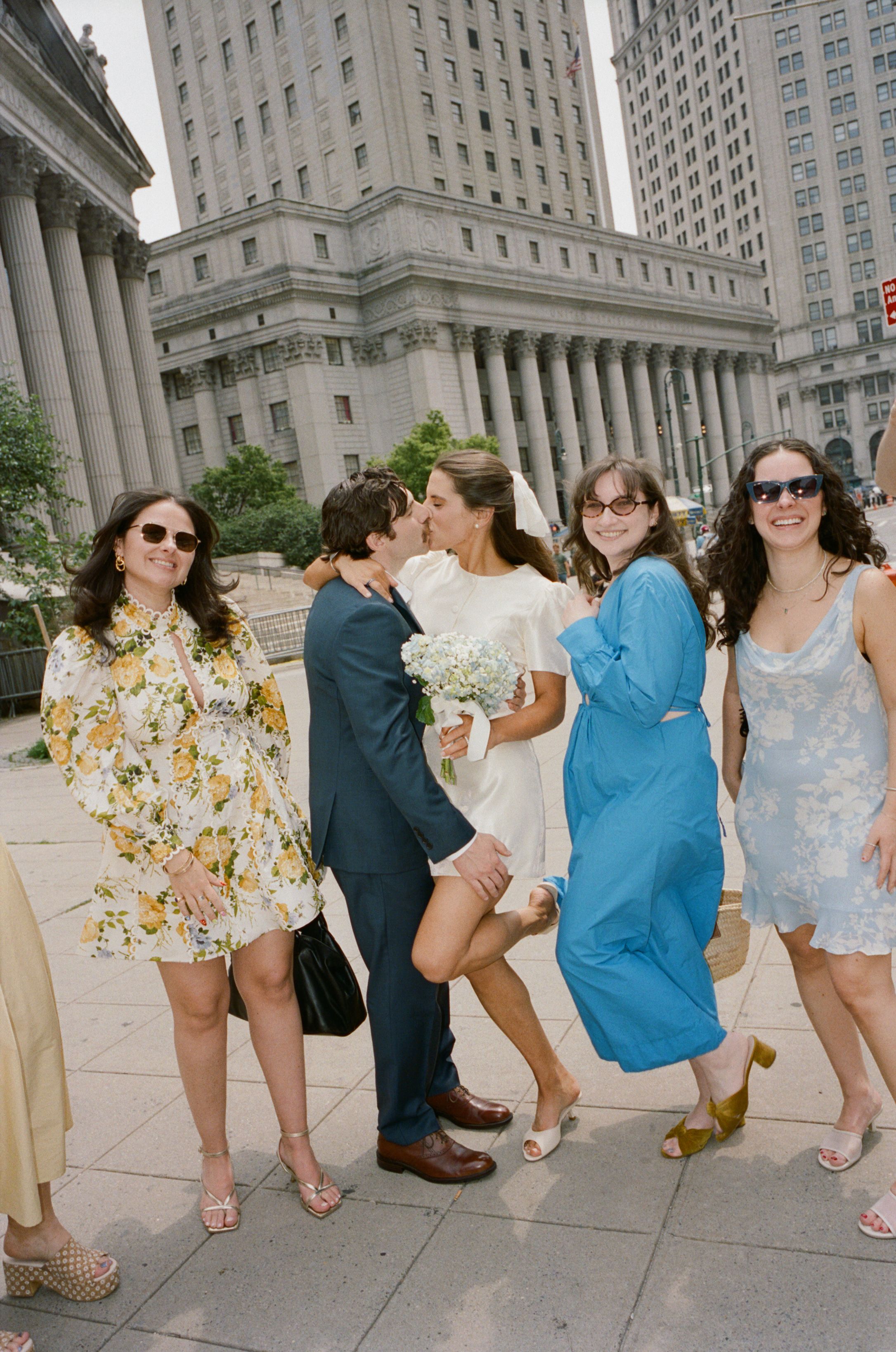 Source-feed image associated with 5 Ways to Style a Short Wedding Dress, According to Your Venue