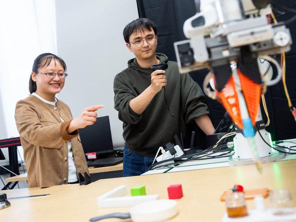 Source-feed image associated with Award-Winning Researcher Trains Robots to Make Educated Guesses