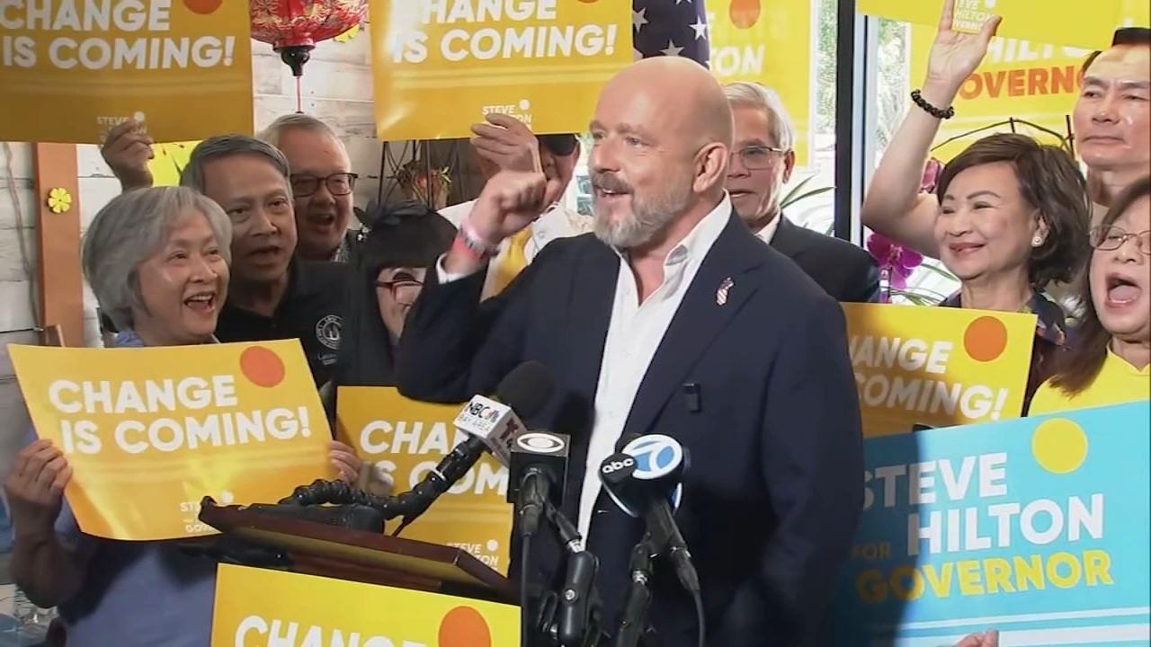 Source-feed image associated with Steve Hilton back on CA governor campaign trail: Expert analyzes strategies for Republican hopeful