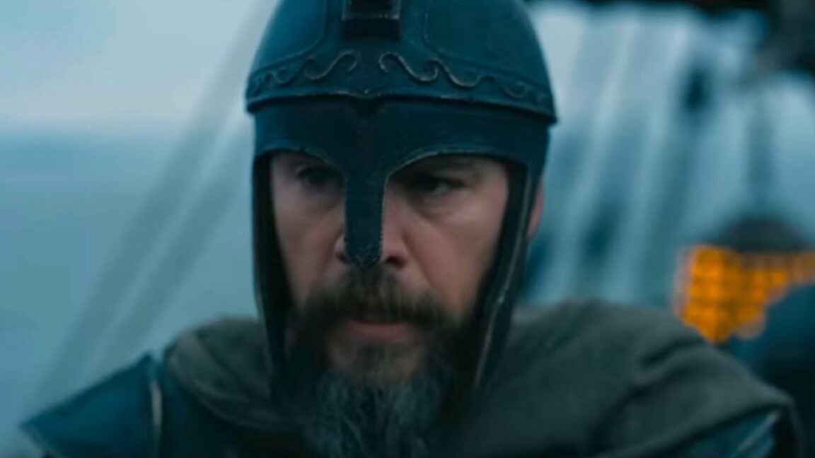 Source-feed image associated with Ithaca's king defies the gods in final The Odyssey trailer