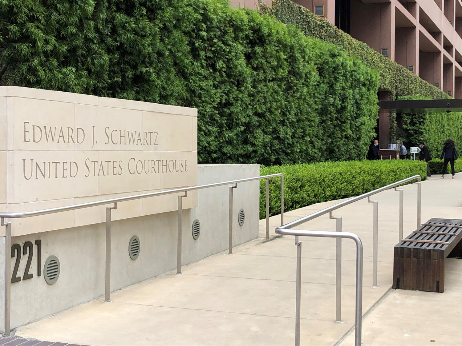 Source-feed image associated with Former acting U.S. attorney died by suicide inside San Diego federal building, coroner says