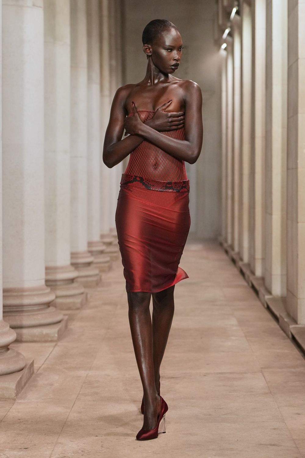 Source-feed image associated with Mowalola Spring 2027 Ready-to-Wear