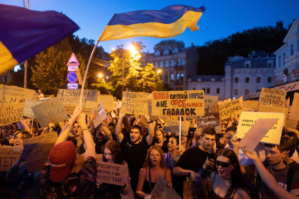 Source-feed image associated with Tech innovator and old guard general are focus of Ukraine's political crisis
