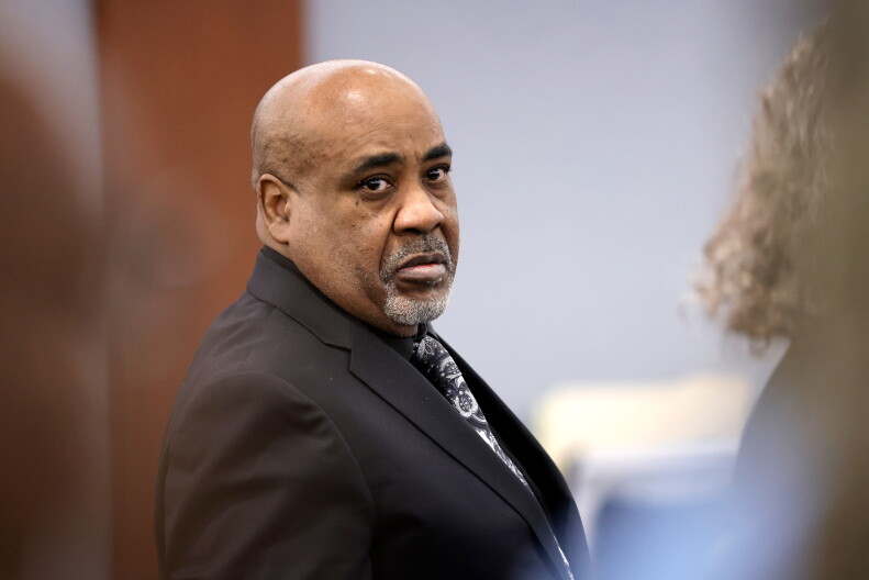 Source-feed image associated with Jury convicts a man of first-degree murder for the 1996 killing of rap icon Tupac Shakur