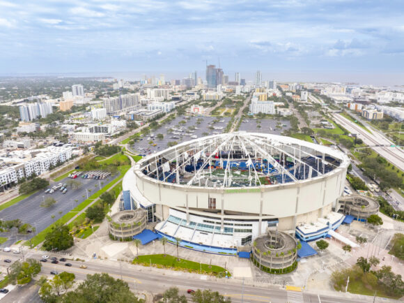 Source-feed image associated with St. Pete Mayor Accepts $275M Bid to Redevelop Tropicana Field Area for Housing