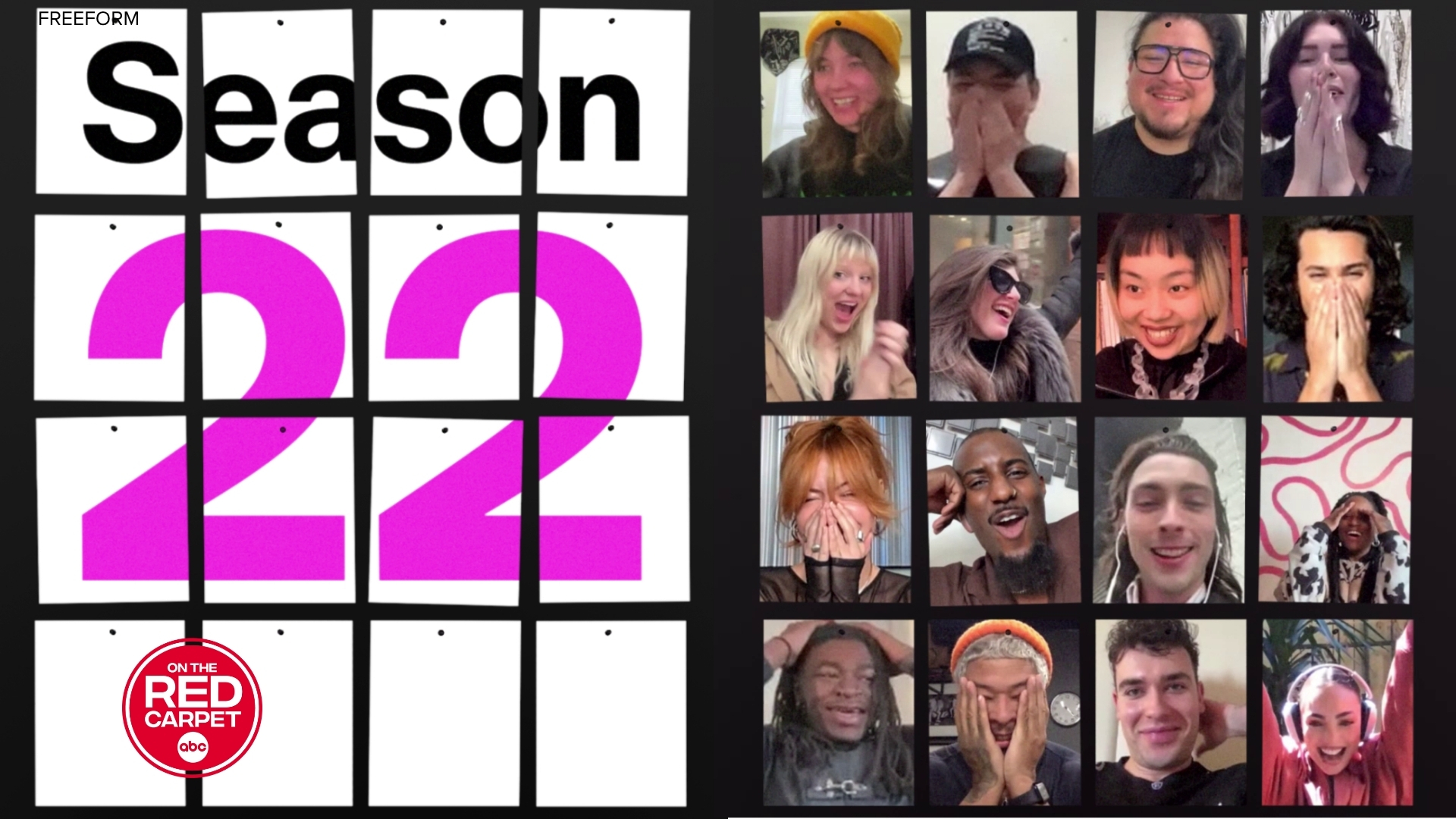 Source-feed image associated with Freeform's 'Project Runway' reveals the 22 designers competing on Season 22