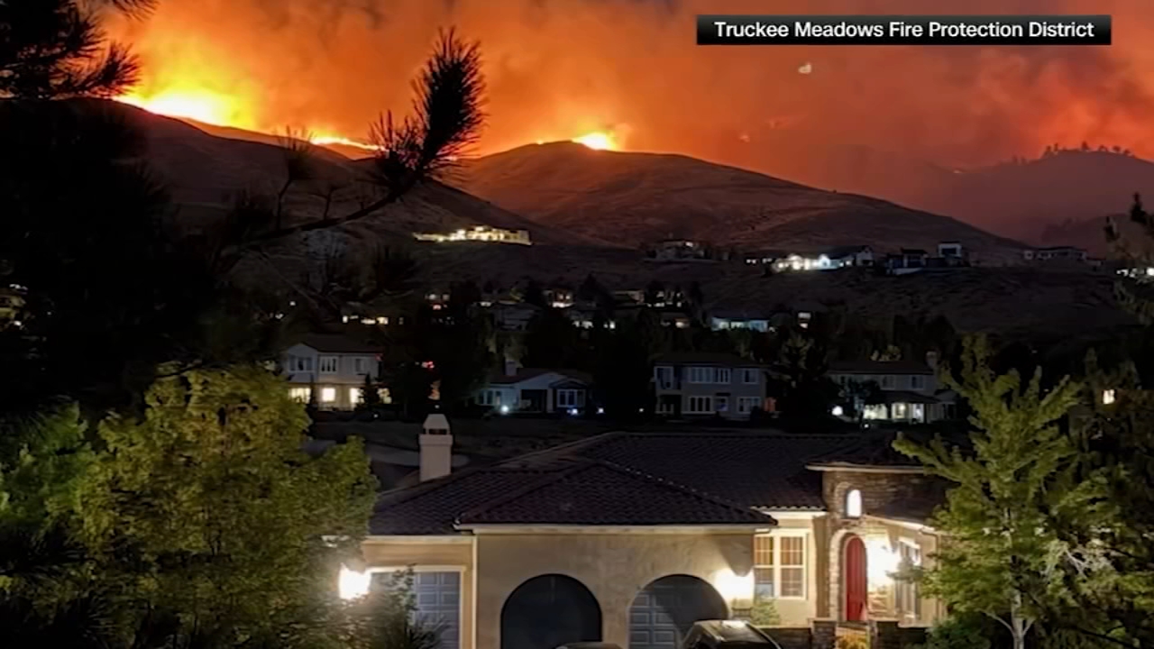 Source-feed image associated with Bay Area firefighters deploy to Nevada as massive Hawk Fire forces tens of thousands to evacuate