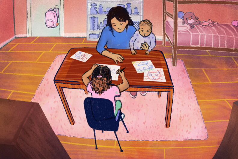 Source-feed image associated with Dozens of women and children in LA who survived domestic violence at risk of losing shelter services