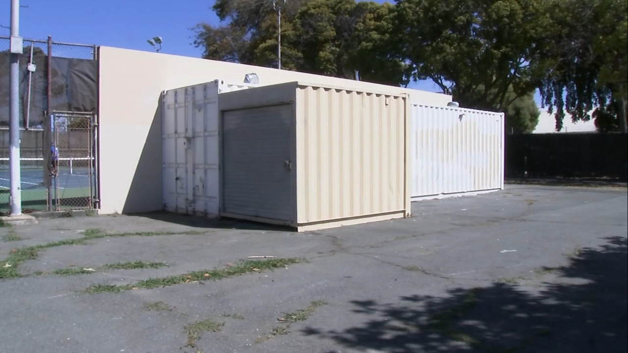 Source-feed image associated with $11K worth of equipment stolen from Richmond Little League's storage container