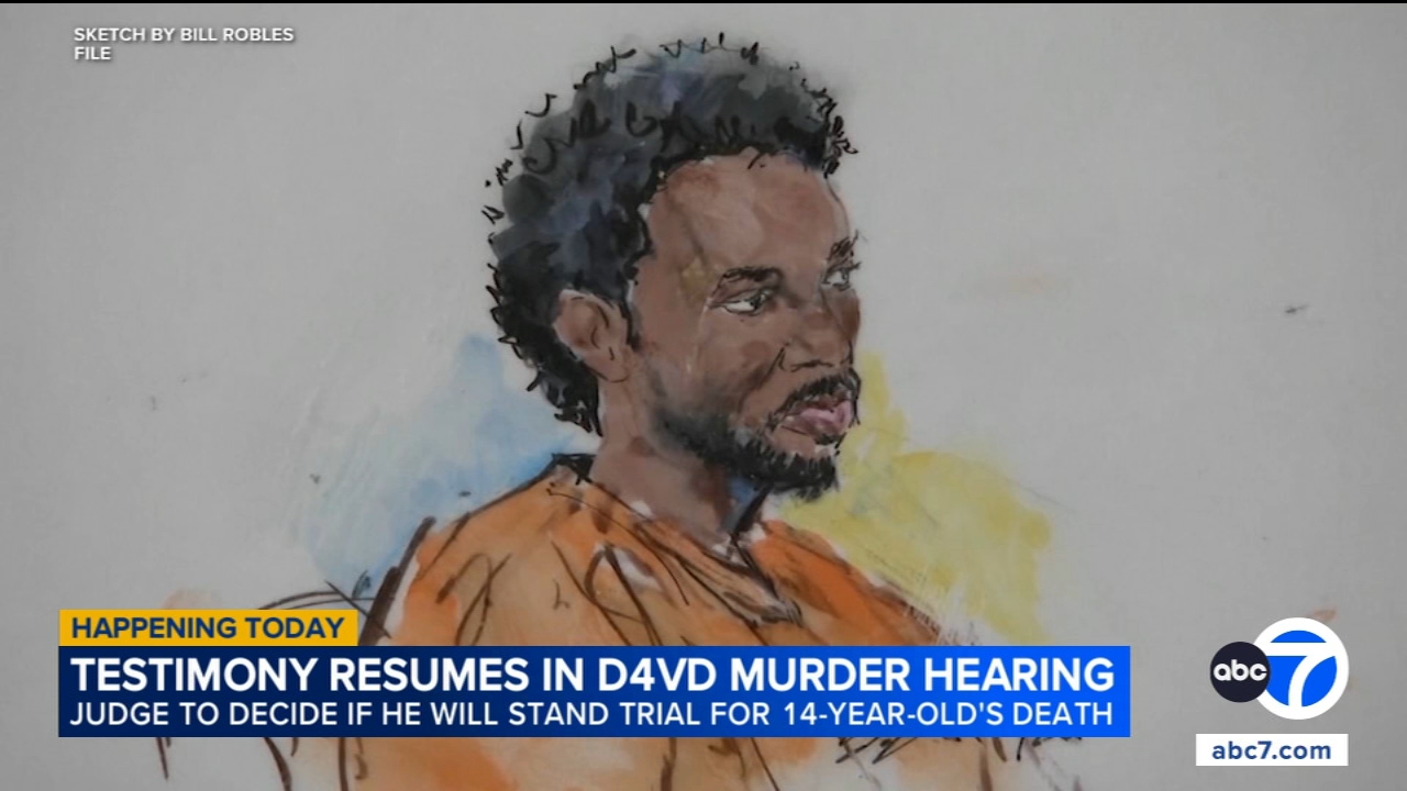 Source-feed image associated with Prosecutor focuses on who knew about singer D4vd's relationship with teen girl before her killing