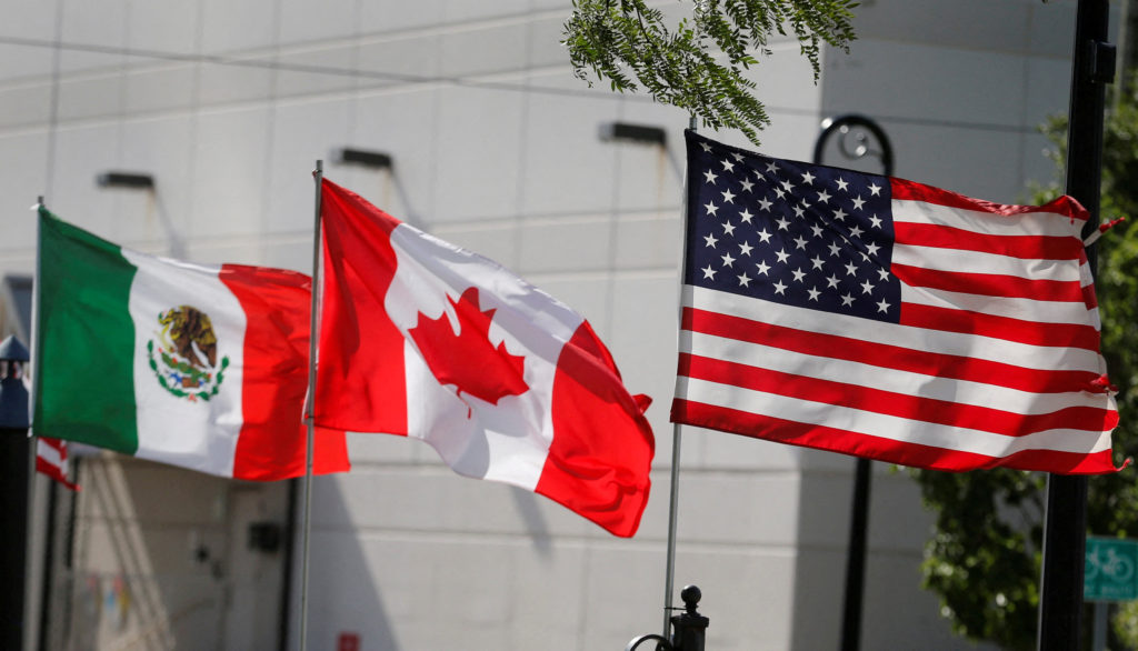 Source-feed image associated with U.S., Canada and Mexico begin bumpy negotiations to renew North American trade pact