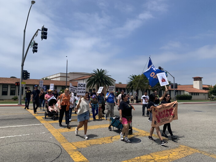 Source-feed image associated with A year after mass raids, activists in the Central Coast protest ongoing detentions