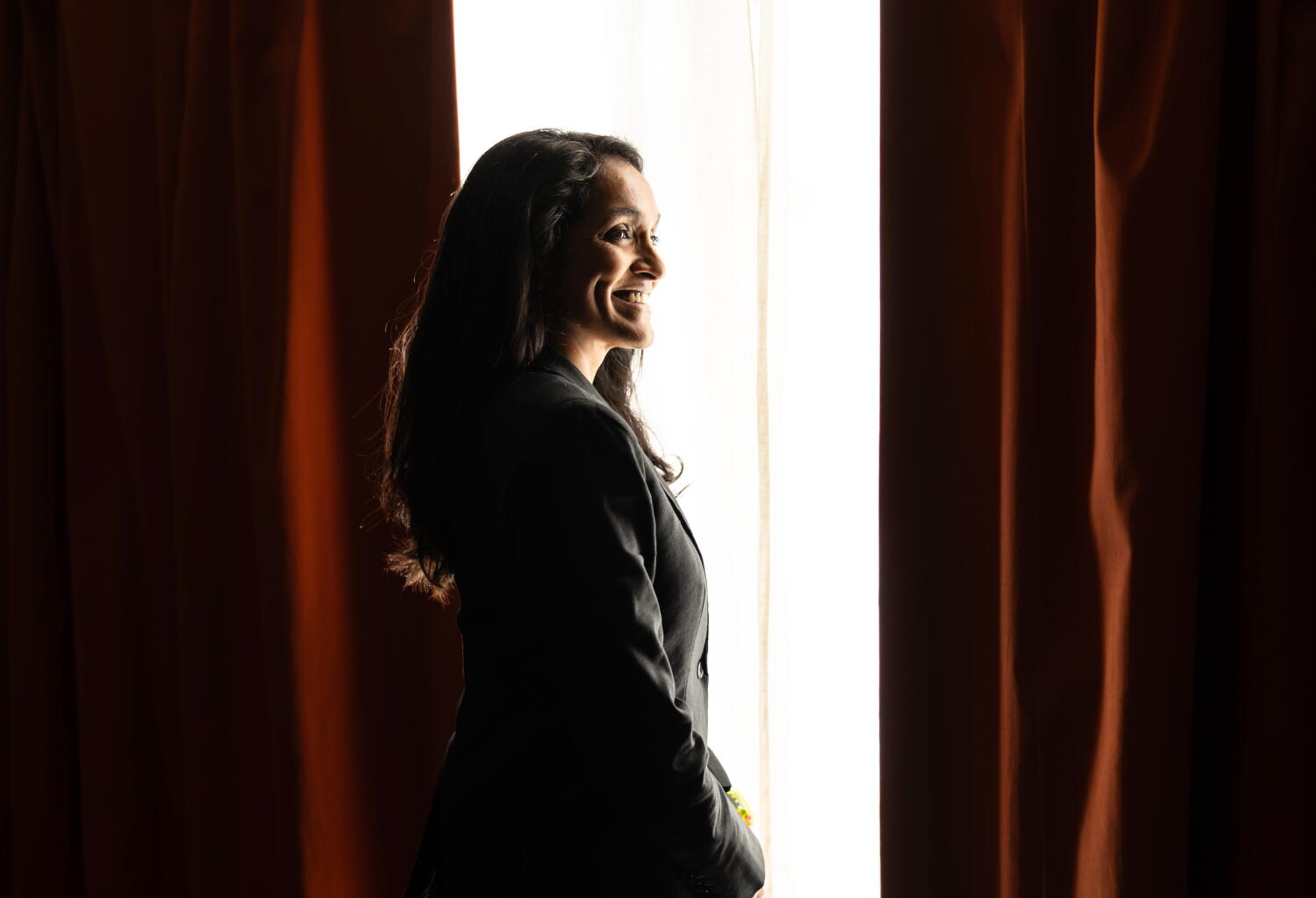 Image from linked report: Raman says she's running for L.A. mayor because the city is 'really, really struggling'