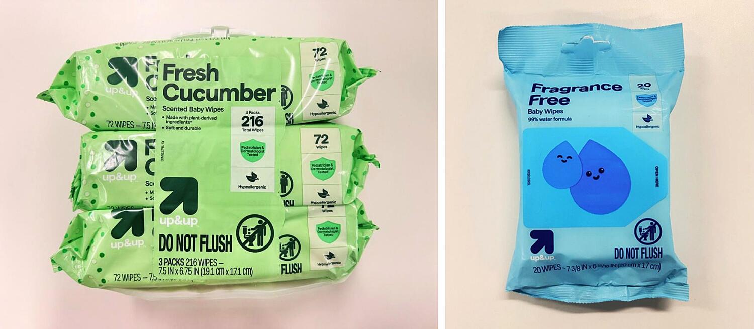 Source-feed image associated with Bacteria found in Target baby wipes could be life-threatening to infants; recall underway