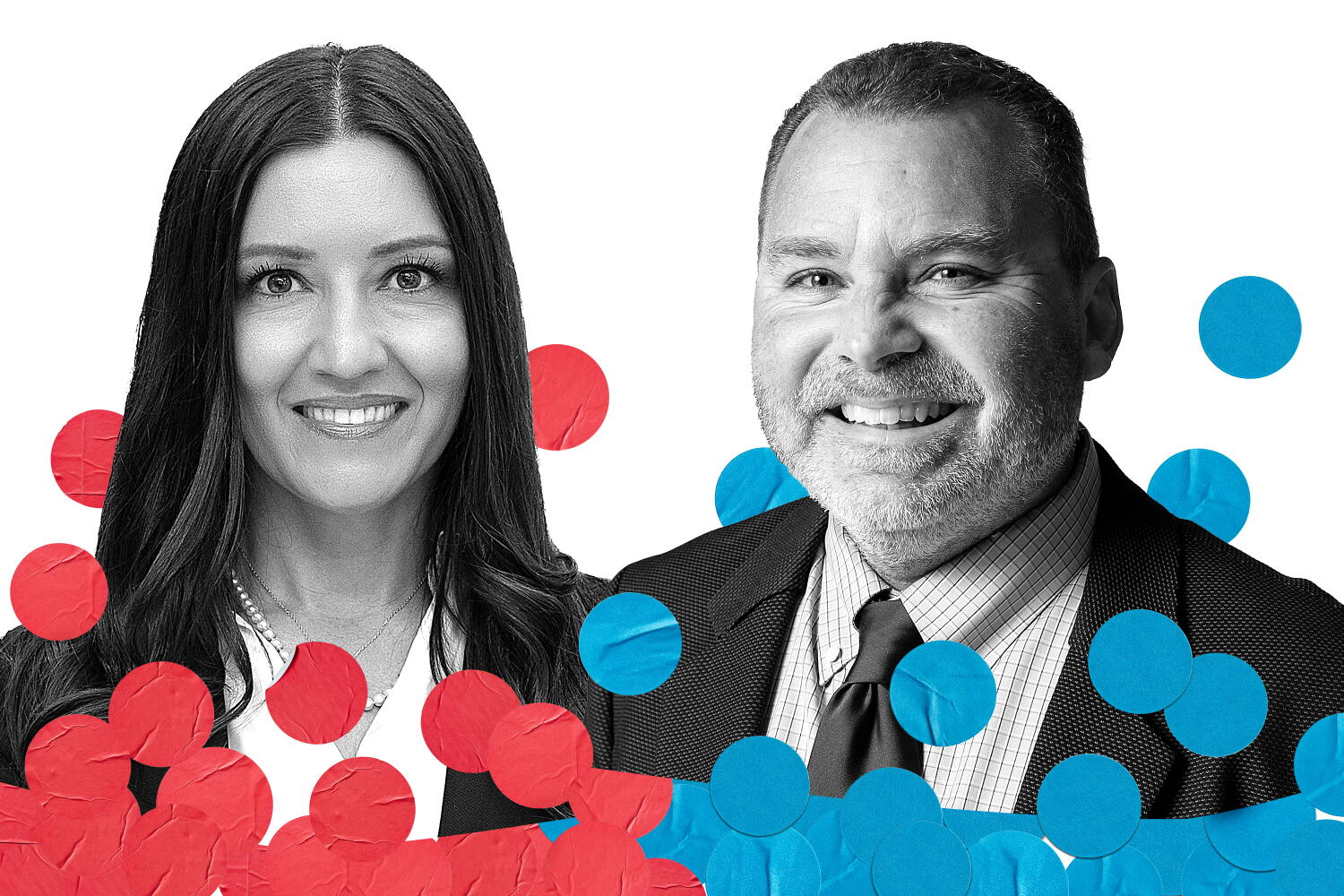 Source-feed image associated with Union power vs. MAGA politics in California's schools superintendent race