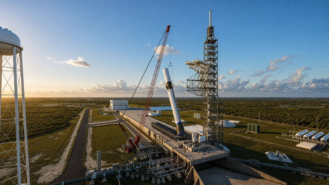 Source-feed image associated with NASA chief praises progress Blue Origin is making after launch failure