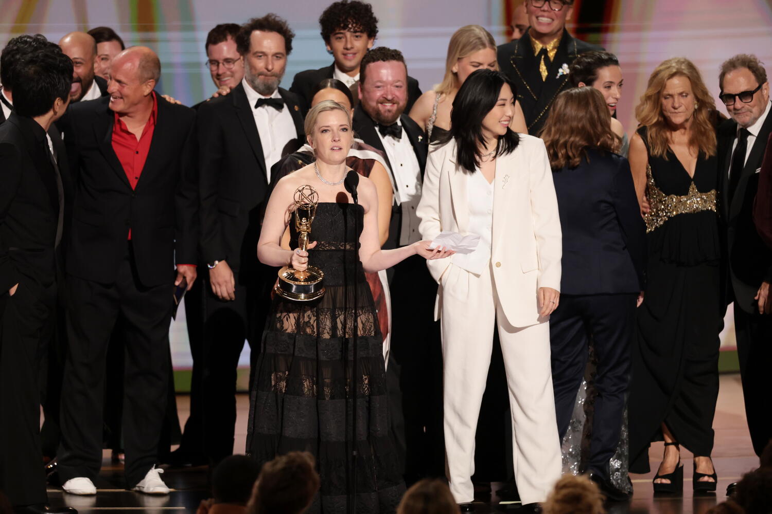 Source-feed image associated with 'Widow's Bay' breaks Emmys comedy record with 14 wins, including best series