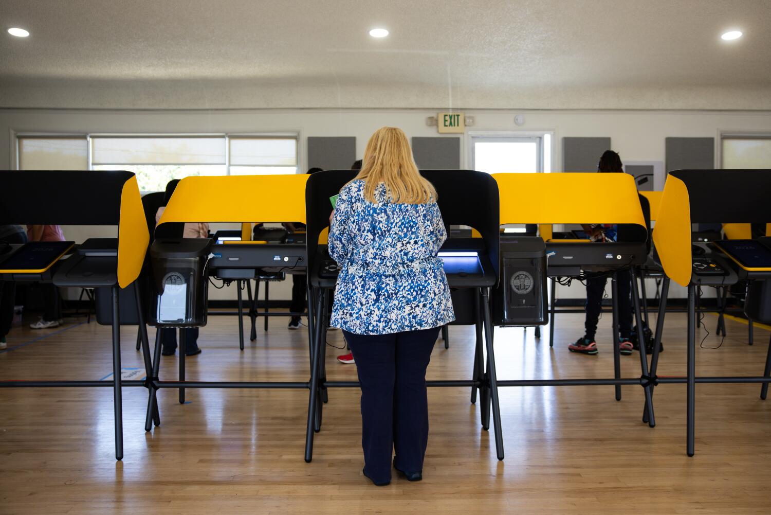 Source-feed image associated with Bass, Raman or Pratt? Three L.A. residents explain who got their vote for mayor
