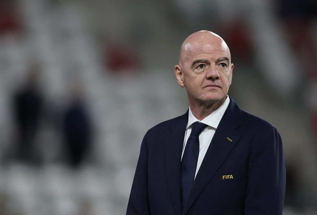 Image from linked report: Infantino apologizes to FIFA Council for World Cup furor but leaves critics unhappy