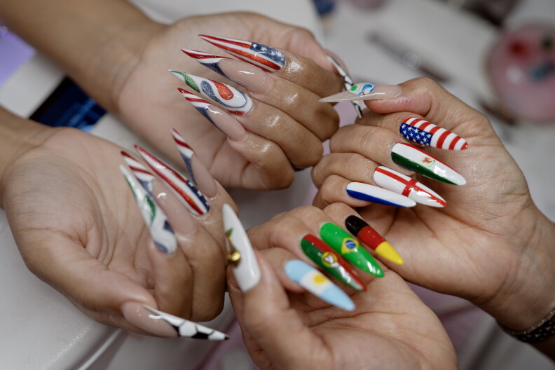 Source-feed image associated with Finding World Cup joy in speaking to women who love soccer
