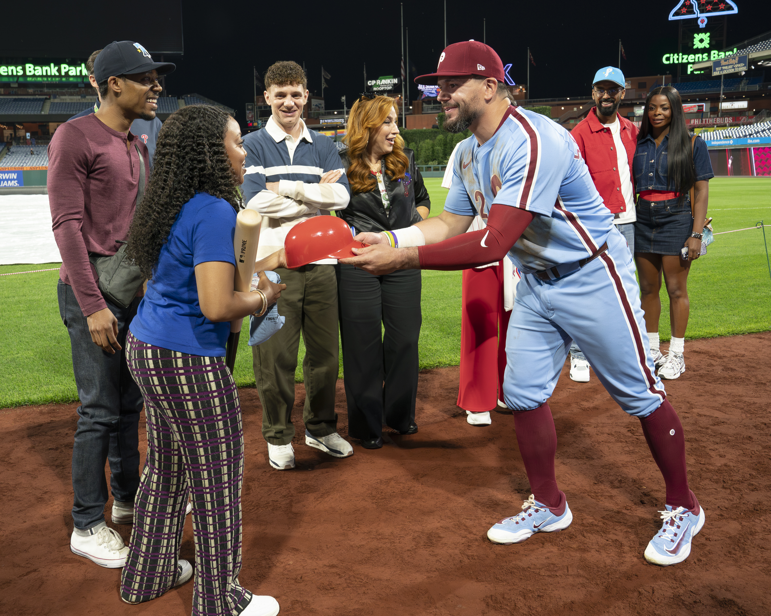 Source-feed image associated with How ‘Abbott Elementary’ Pulled Off Its Big Phillies Game Episode