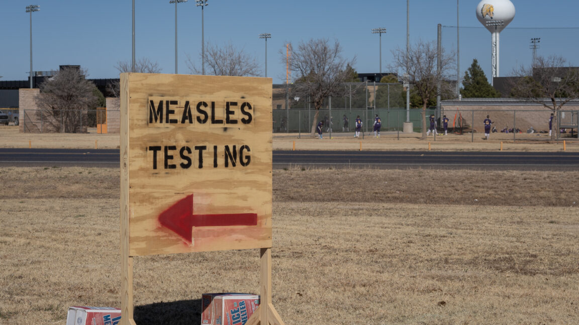 Source-feed image associated with As US measles cases rise, biotech firms start developing new treatments