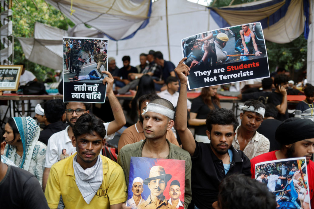 Source-feed image associated with India's youth-led Cockroach movement vows to continue protest after police crackdown