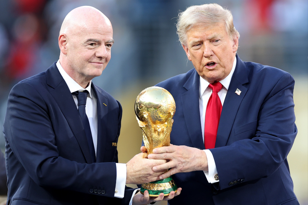 Source-feed image associated with FIFA Chief Gianni Infantino on the Ropes as He Ditches Controversial $20 Billion Private Investment Plan