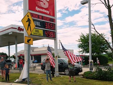 Source-feed image associated with Trump is frustrated gasoline prices don't mirror oil's decline. Experts say it’s not that simple