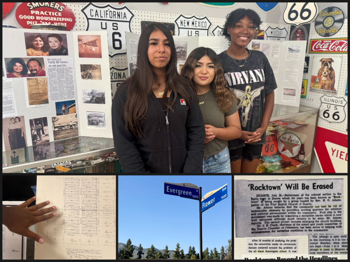 Source-feed image associated with Duarte students uncover the history of a community buried by freeways