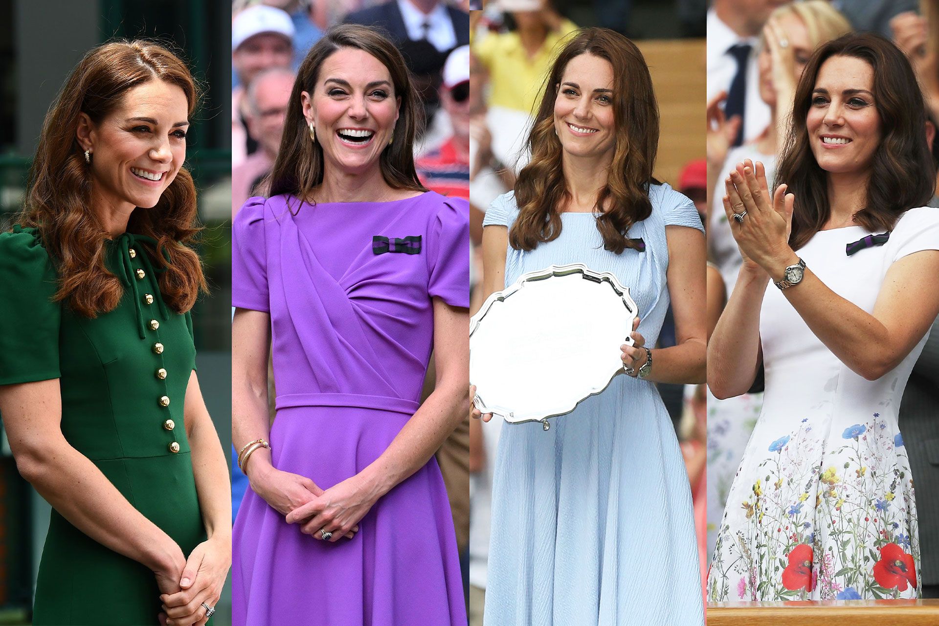 Source-feed image associated with Kate Middleton’s Best Wimbledon Outfits Through the Years