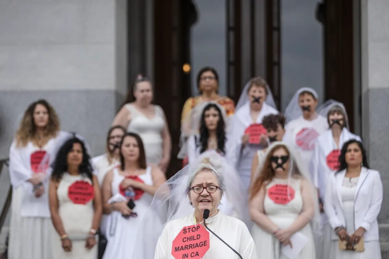 Source-feed image associated with California wants to ban child marriage. Why are these civil rights groups trying to stop it?