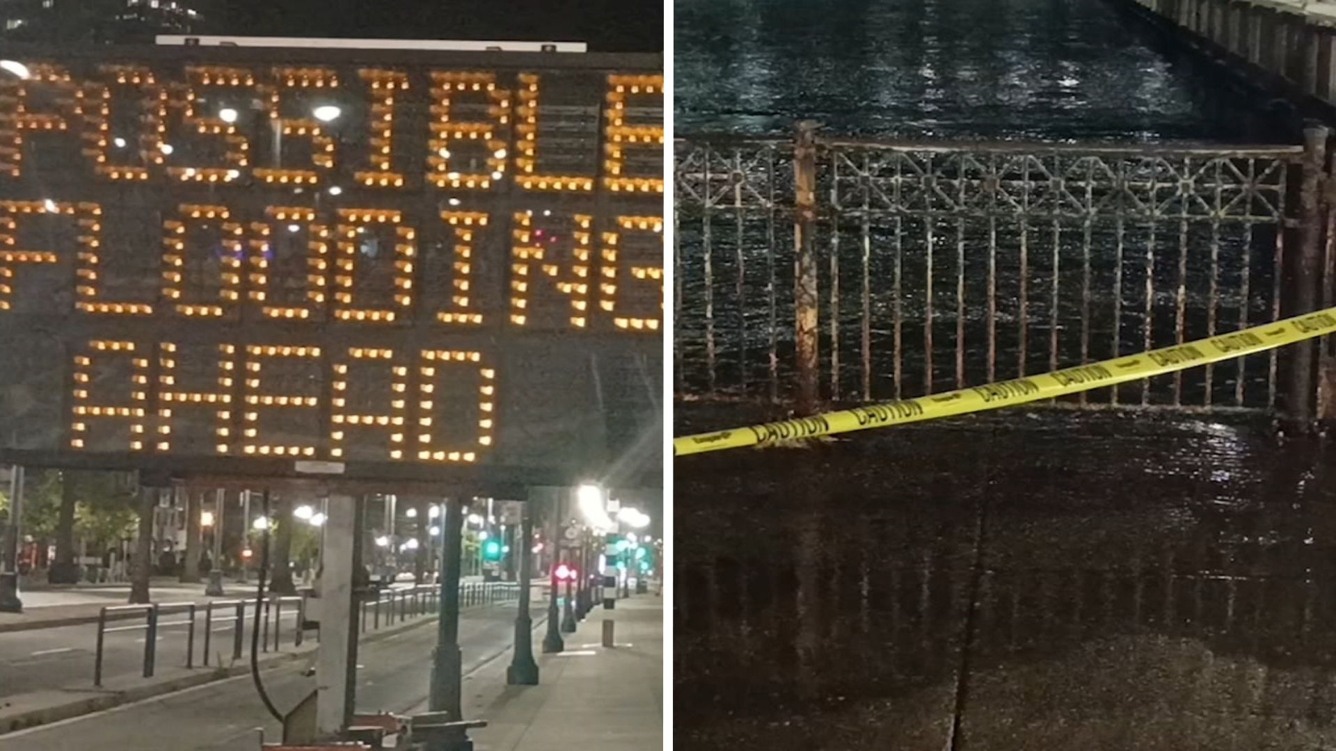 Source-feed image associated with Flooding hits San Francisco's Embarcadero as experts warn of more to come