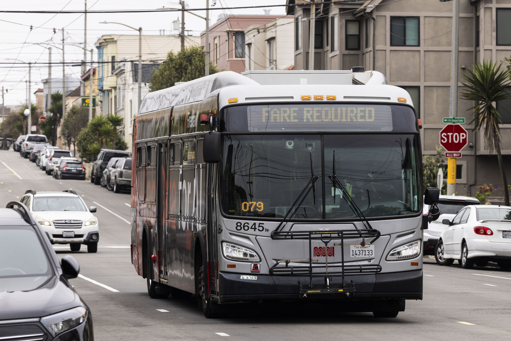 Source-feed image associated with What’s Behind the New Muni Message: ‘Fare Required?’