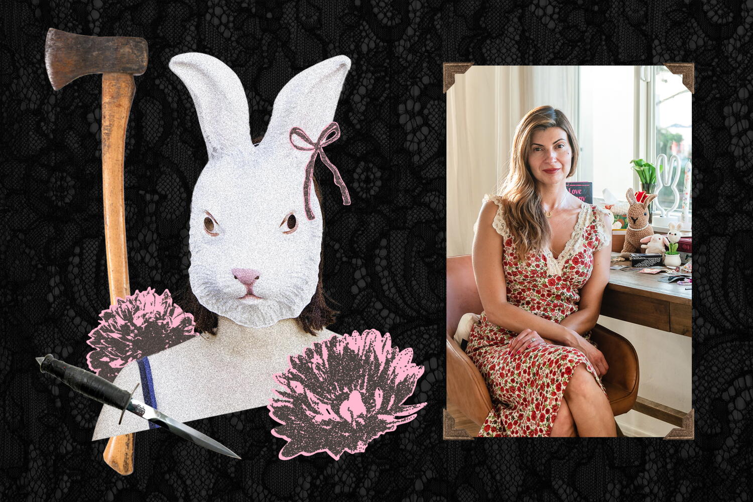 Source-feed image associated with Mona Awad's 'Bunny' spawned a creepy-cute aesthetic universe — and a film adaptation