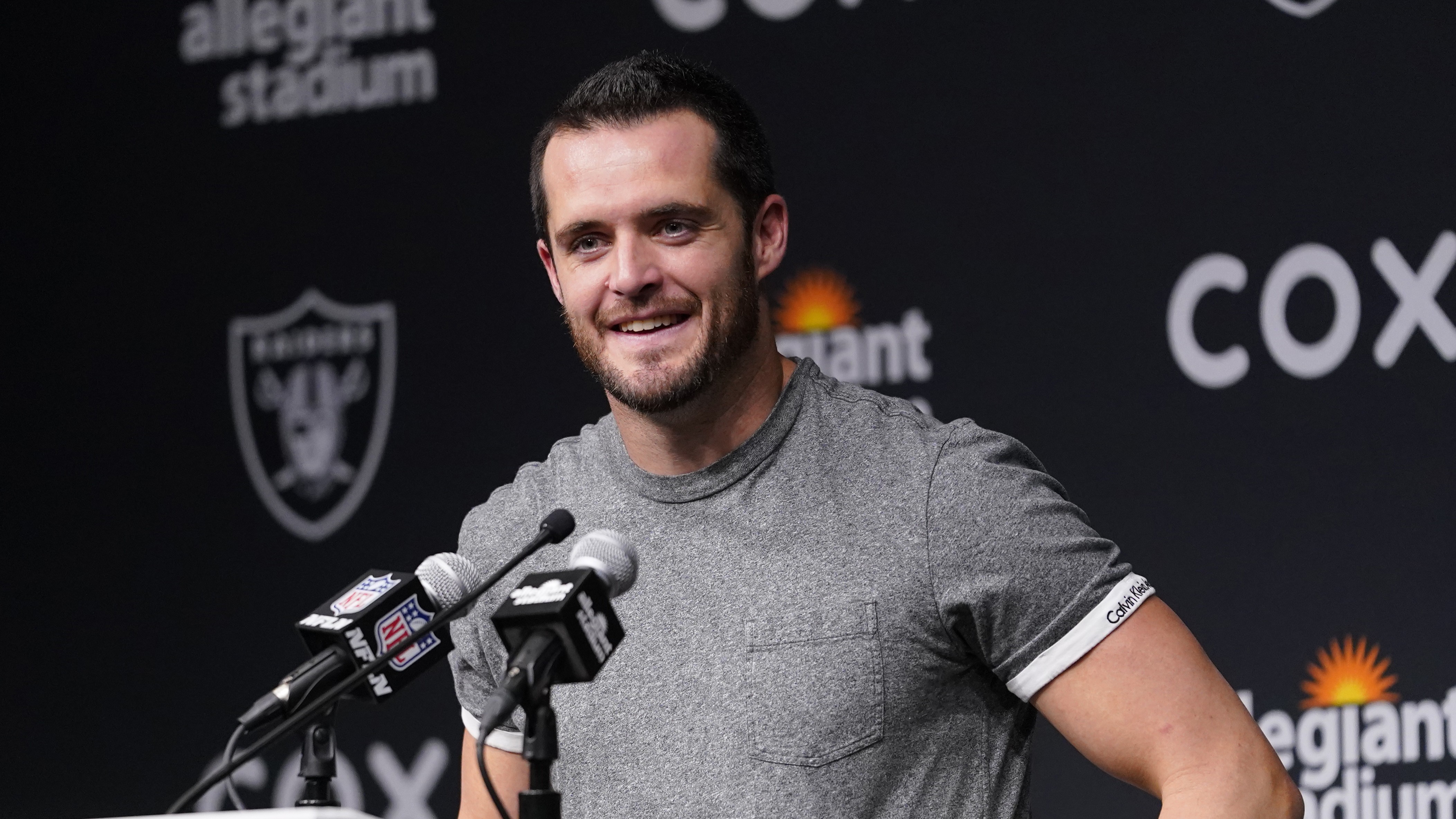Source-feed image associated with Ex-Raiders QB Derek Carr joins UCLA's coaching staff as special adviser to Bob Chesney